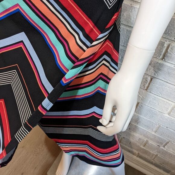 NWT Candies dress rainbow multi color stripes sz. 2x - Picture 5 of 8